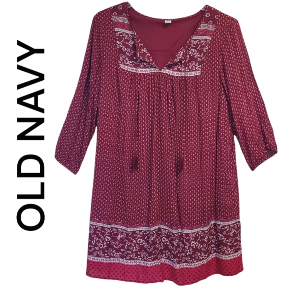 NWT Old Navy Women's Dress Floral Print Size XL